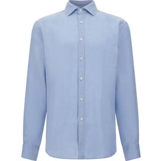 BOGGI MILANO Herren Hemd blau