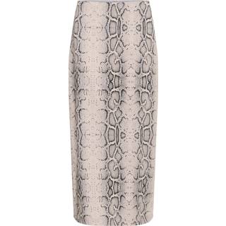 Soaked In Luxury Slxala Pencil Skirt Nederdele 30408363 Grey Snake Print (SMALL)