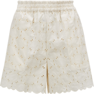 Moncler Shorts Broderie Anglaise IT 46 (EUR 40) - Natural - IT 46 (EUR 40)