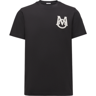 Moncler Embossed Logo T-Shirt Black