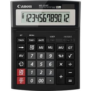 Canon WS-1210T Skrivebords lommeregner 12 cifret