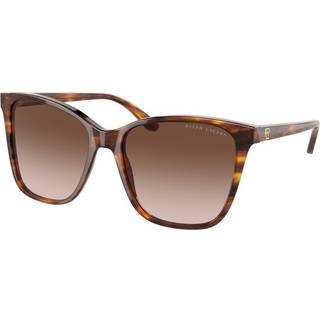 Ralph Lauren Kvinde RL8201 500713 Solbriller Acetat Skildpadde Brun Pillow Normal Skygge