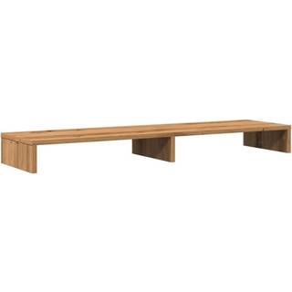 skærmholder 100x27x10 cm konstrueret træ kunsteg