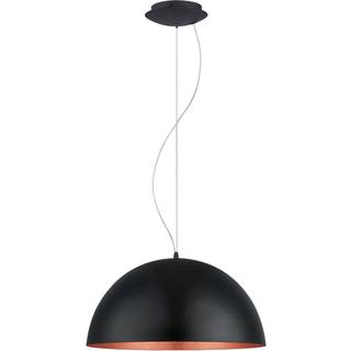 Eglo Gaetano 1 pendel Ø53 cm sort/guld