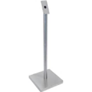 Securit stålstativ til informationsdisplay 125 cm rustfrist stål