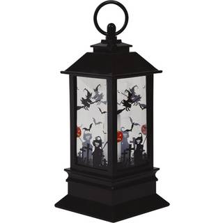 Halloween Laterne mit LED Kerze 18cm
