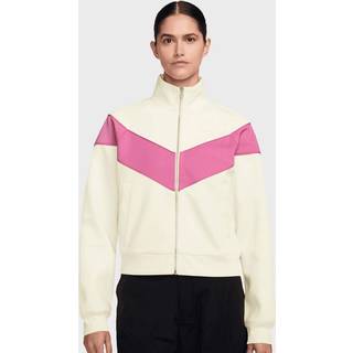 Nike Windrunner-strikjakke til kvinder - hvid - S (EU 36-38)