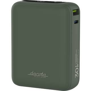 Dacota Platinum AM10 30 W powerbank 10 000 mAh, grøn