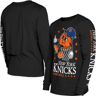 Langærmet T-shirt Era NBA New York Knicks Oversized Sweatshirt 60661631-60661631 Størrelse XL