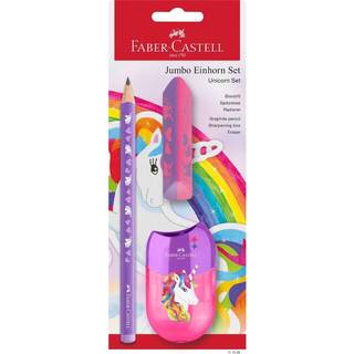 Faber-Castell Jumbo Unicorn Graphite Pencil Set