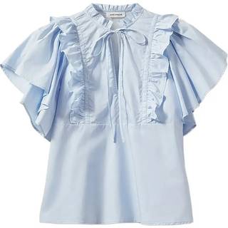 Sofie Schnoor Woman Merlysw Blouse Blouse S252119 5063 Light Blue (34)