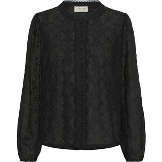 Cream Crnatalie Ls Lace Shirt Bluser 10613995 Pitch Black (38)