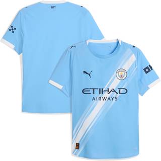 Puma MCFC Home Jersey Authentic 2025/26, L, Blå