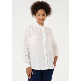 Kaffe Curve Kcvitana Shirt Bluser 10583108 Chalk (46)