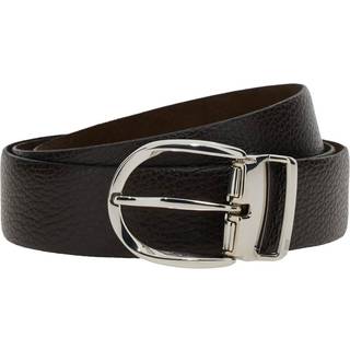 BOGGI MILANO Herren Wendegürtel braun Glattleder