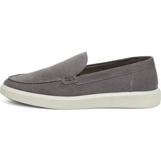 BOGGI MILANO Herren Slipper grau Velours