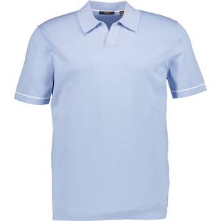 BOGGI MILANO Herren Polo-Shirt blau
