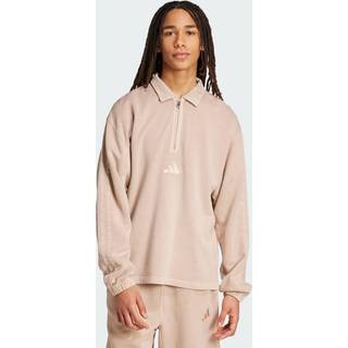 Alle SZN French Terry Vasket halvlynlås - Warm Sandstone