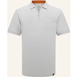 BOGGI MILANO Herren Polo-Shirt grau