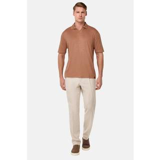 BOGGI MILANO Herren Polo-Shirt orange meliert