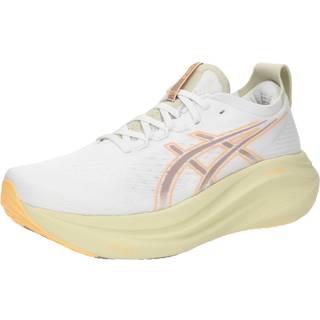 ASICS Gel-Nimbus 27 Neutral Running Shoe Men - White, Pink, Size 11 - white