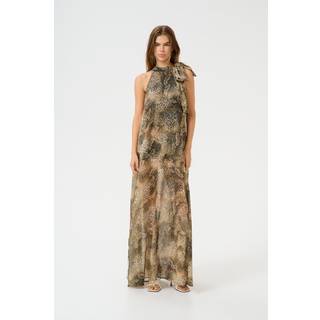 Gestuz Gzsanka P Maxi Dress Kjoler 10910234 Golden Snake (42)