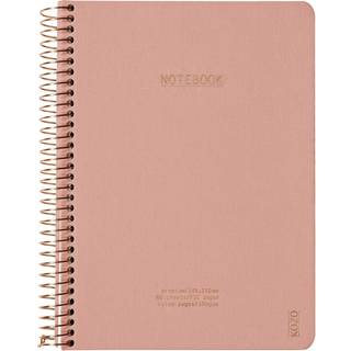 Kozo Premium Notesbog | A5 | Linjeret | MutedBlush