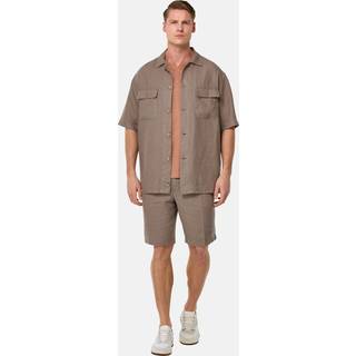 BOGGI MILANO Herren Overshirt braun
