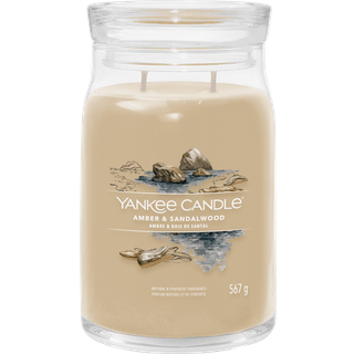 Yankee Candle Rumdufte Duftende stearinlys Amber & Sandalwood 567 g (346,00 kr / 1 kg) - 567 g