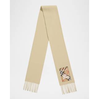 Burberry Logo cashmere scarf - brown - One Size