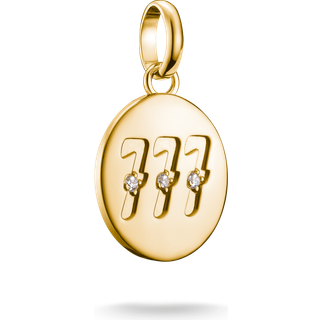 Thomas Sabo Charm - Engelzahl 777 - CC1254-414-14 - gold