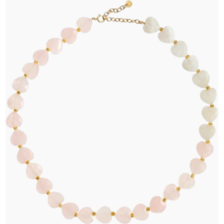 Mon Amour Necklace - Rose - Stine A - Lyserød One Size