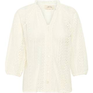 Cream Crrubby Lace Shirt Bluser 10613749 Marshmallow (36)