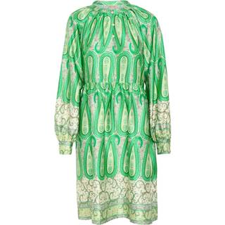 Cream Cramina Dress Kjoler 10614109 Green Paisley Border (40)