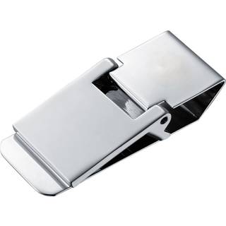 Visol m?nds Igor rustfrit st?l penge klip s?lv regelm?ssig