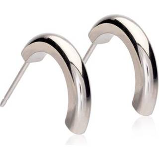 Blomdahl Natural Titanium Penda Round Curved 15 mm