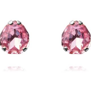 Mini Carlotta øreringe light rose rhodium