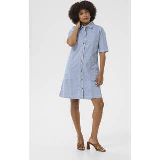 Cream Crberta Twill Dress Kjoler 10613647 Blue Milkboy (36)