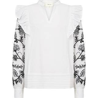 Cream Cralice Blouse Bluser 10613327 Snow White (36)