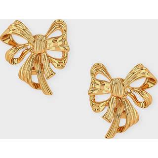Bow Earrings - Gold One