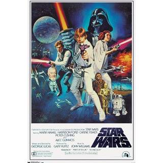 Trends International Star Wars IV One Sheet Collector's Edition Wall Poster 24 """" X 36 """" til sovev?relse