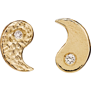 Duality Øreringe Maanesten - Smykker & accessories i dansk design - ONE SIZE