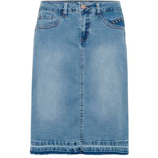 Cream Crpatch Denim Skirt Nederdele 10614085 Light Blue Denim (38)
