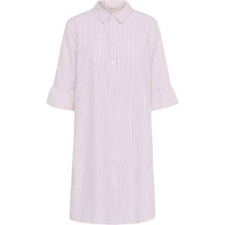 Cream Cramala Shirt Dress Kjoler 10614103 Light Rose Stripe (34)