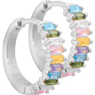 PHILINA PASTEL HOOP | SILVER