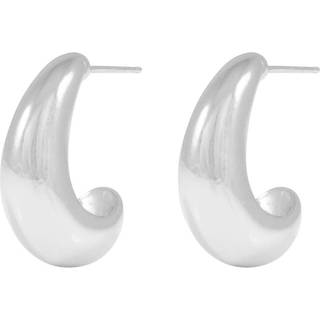 Snö Of Sweden Honey Drop Oval Earring Silver Onesize