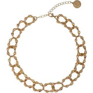 Bibi Bijoux Bibi Bijoux Gold Tone Bamboo Chain Necklace