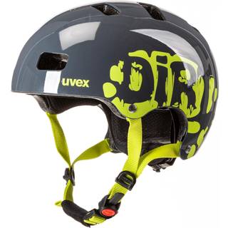 Uvex kid 3, cykelhjelm, junior, grå/gul