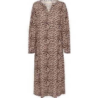 Cream Crventa Dress Kjoler 10613844 Animal Neutral (40)