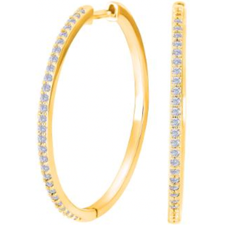 Joanlinor creoler 28 mm - forgyldt